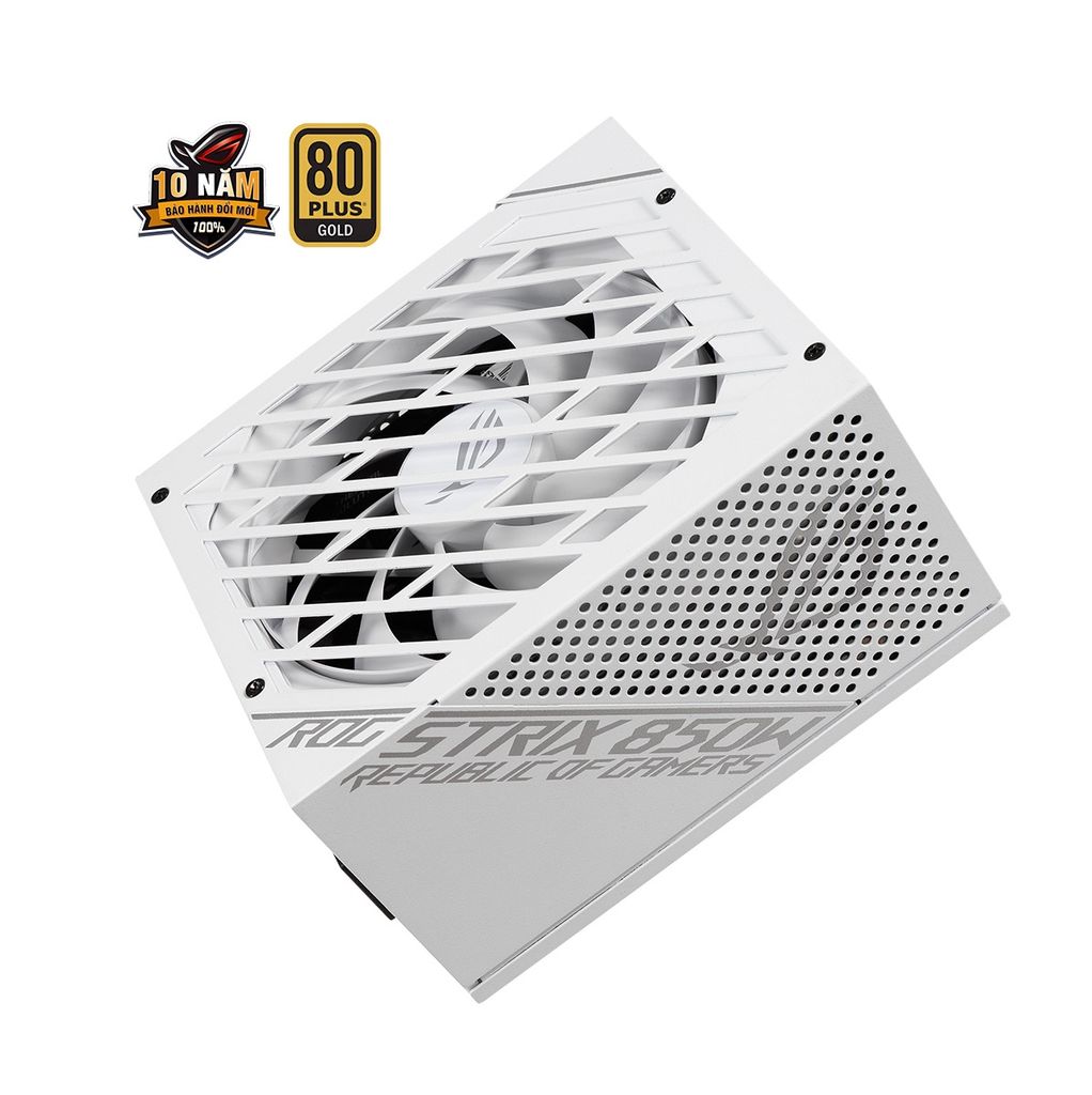 Nguồn ASUS ROG STRIX 850W GOLD - White Edition 850W (Màu Trắng/80 Plus Gold / Full Modular)