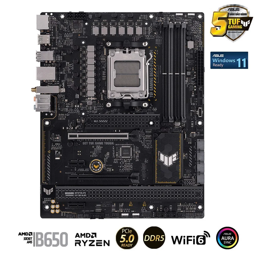 Bo Mạch Chủ ASUS TUF GAMING B650-PLUS WIFI (DDR5)