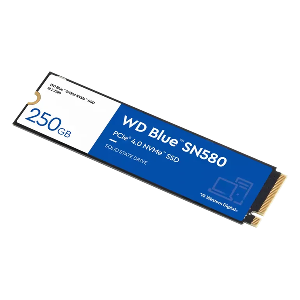 Ổ cứng SSD WD Blue SN580 250GB NVMe PCIe Gen4 x4 WDS250G3B0E