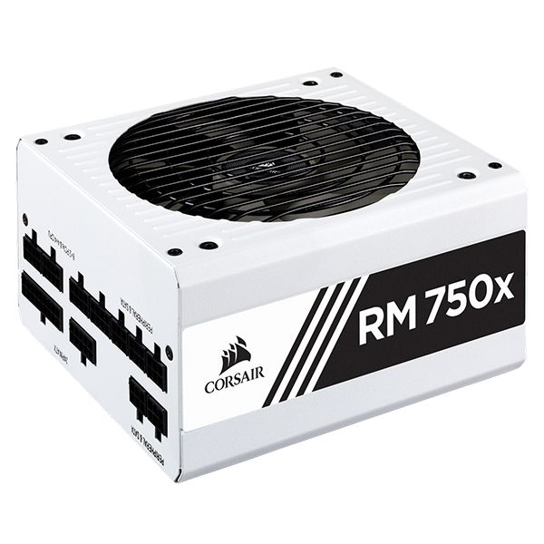 Nguồn máy tính Corsair RM750x White - 80 Plus Gold - Full Modular (750W) (CP-9020187-NA)