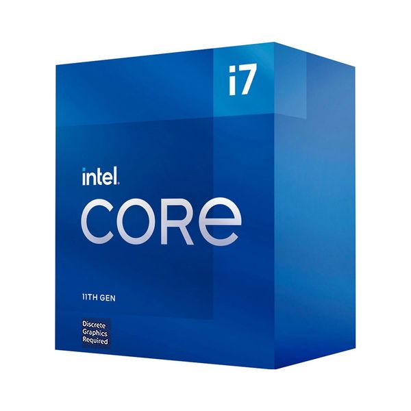 CPU Intel Core i7 11700F (2.5GHz turbo up to 4.9Ghz, 8 nhân 16 luồng, 16MB Cache, 65W) - Socket Intel LGA 1200