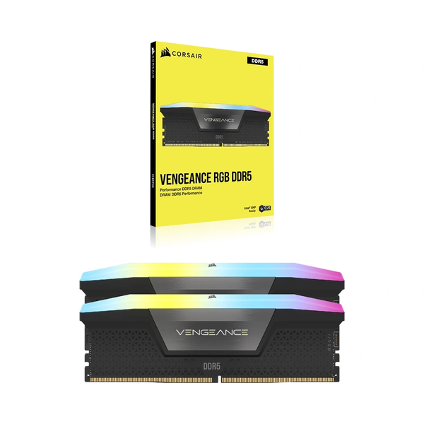 Ram PC Corsair Vengeance RGB 32GB 5600MHz DDR5 (2x16GB) CMH32GX5M2B5600C40K