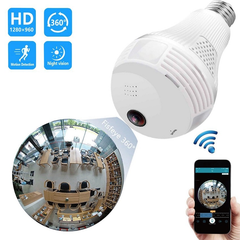 Camera IP Wifi Yoosee LTVR96 hình bóng đèn ngụy trang (có chui)