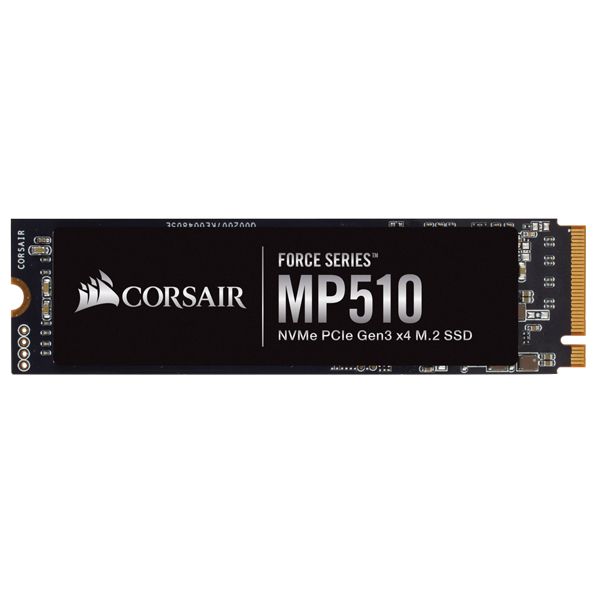 Ổ cứng SSD Corsair Force MP510 240GB M.2 2280 PCIe NVMe Gen 3x4 (Đọc 3100MB/s - Ghi 1050MB/s)