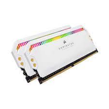 Ram Corsair Dominator Platinum White RGB (CMT32GX4M2E3200C16W) 32GB (2x16G) DDR4 3200MHz