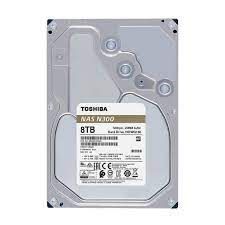 Ổ cứng HDD Toshiba 8TB HDWG480UZSVA 3.5inch dành cho NAS
