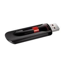 Thiết bị lưu trữ USB 128GB SanDisk Cruzer Glide USB Flash Drive/ Black - SDCZ60-128G-B35