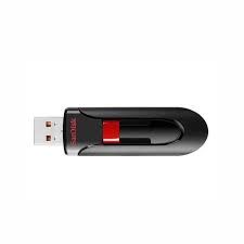 Thiết bị lưu trữ USB 32 GB SanDisk Cruzer Glide USB Flash Drive CZ60/ Black (SDCZ60-032G-G46T)