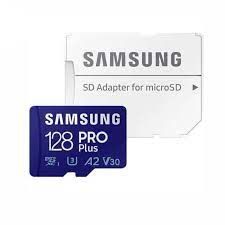 Thẻ nhớ MicroSD Samsung PRO PLUS - 128GB - Kèm Adapter - MB-MD128KA/APC