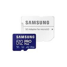 Thẻ nhớ MicroSD Samsung PRO PLUS - 512GB - Kèm Adapter - MB-MD512KA/APC