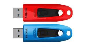 Thiết bị lưu trữ USB 32GB SanDisk Ultra USB 3.0 Flash Drive/ Blue Red (SDCZ48-032G-G462)