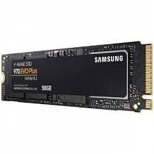 SSD SamSung 970 EVO PLUS 500GB  M.2 NVMe PCIe Gen3x4/ 3 bit MLC NAND / Read up to 3500MB/s - Write up to 3300MB/s / Up to 480K/550K IOPS / 300TBW	MZ-V7S500BW	500GB