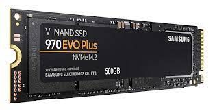 SSD SamSung 970 EVO PLUS 500GB  M.2 NVMe PCIe Gen3x4/ 3 bit MLC NAND / Read up to 3500MB/s - Write up to 3300MB/s / Up to 480K/550K IOPS / 300TBW	MZ-V7S500BW	500GB