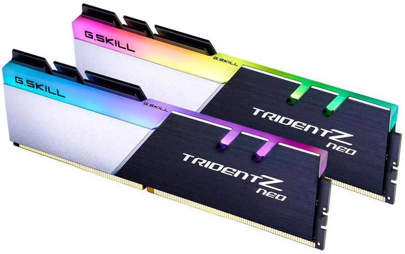 Ram G.skill 64GB Trident Z Neo DDR4 3200MHz CL16 RGB Dual (2X 32GB) F4-3200C16D-64GTZN