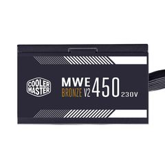 Nguồn máy tính Cooler Master MWE V2 230V 450 450W Plus Bronze  (80 Plus Bronze/Màu Đen)