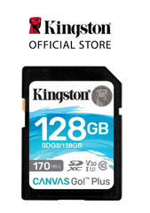 Thẻ nhớ Kingston Canvas Go Plus SD 128GB SDG3/128G