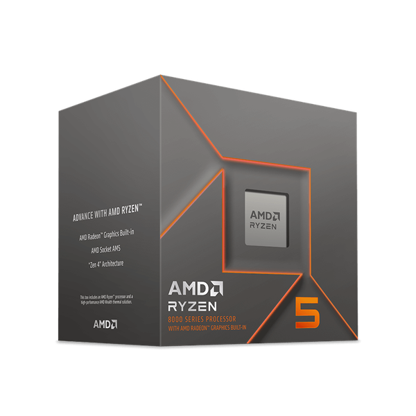 Bộ vi xử lý AMD Ryzen 5 8500G / 3.5GHz Boost 5.0GHz / 6 nhân 12 luồng / 22MB / AM5