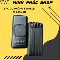 Pin sạc dự phòng SINOELE 50.000mah - Made in Japan