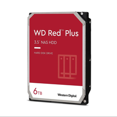 Ổ cứng Western Digital Red Plus 6TB 3.5 inch 256MB Cache 5400RPM WD60EFPX