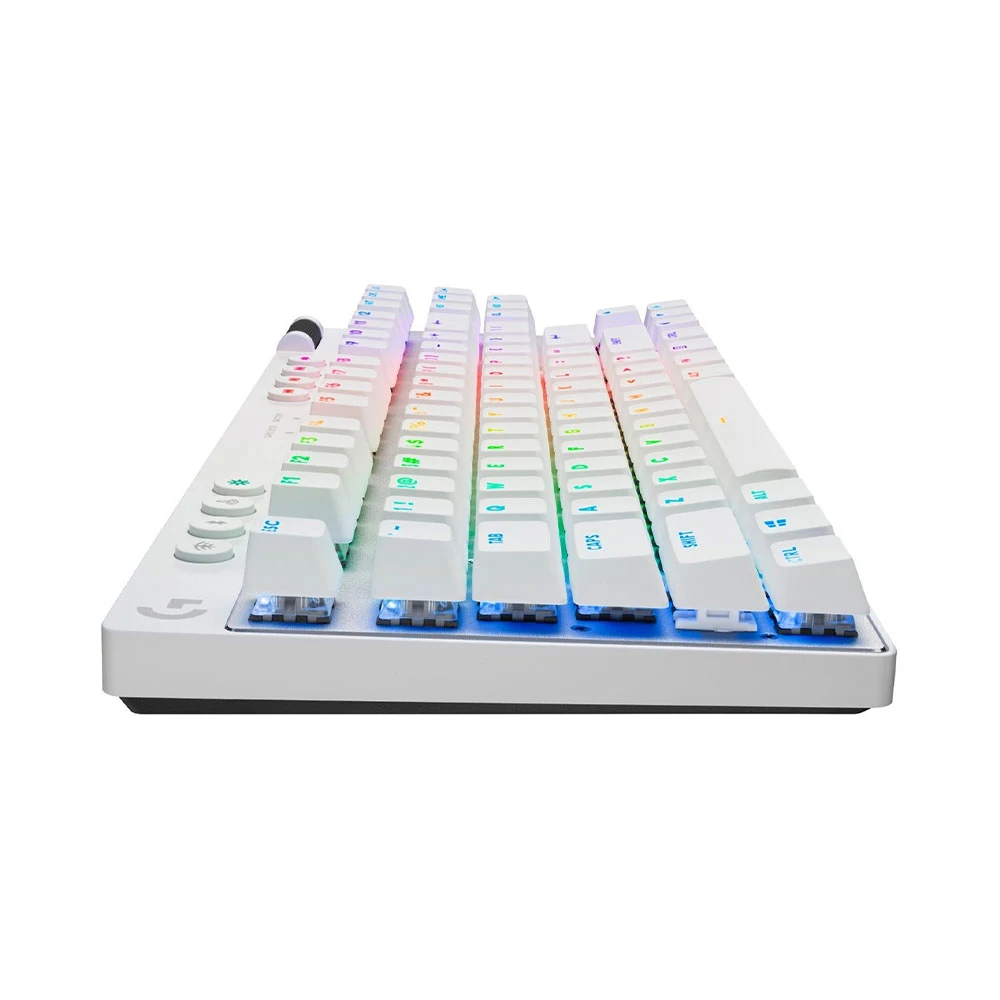 Bàn Phím Cơ Không Dây Logitech G Pro X Tkl Lightspeed Tactile Gaming/Trắng (White) (920-012149)
