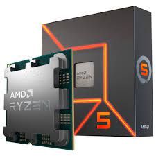 CPU AMD Ryzen 5 7600 (3.8GHz up to 5.1Ghz/6 cores/12 threads/38MB/65W/Socket AM5)