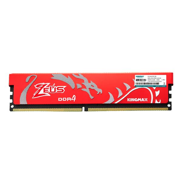 RAM KINGMAX HEATSINK (Zeus) (1 x 16GB) DDR4 3200MHz (KM-LD4-3200-16GHSB)