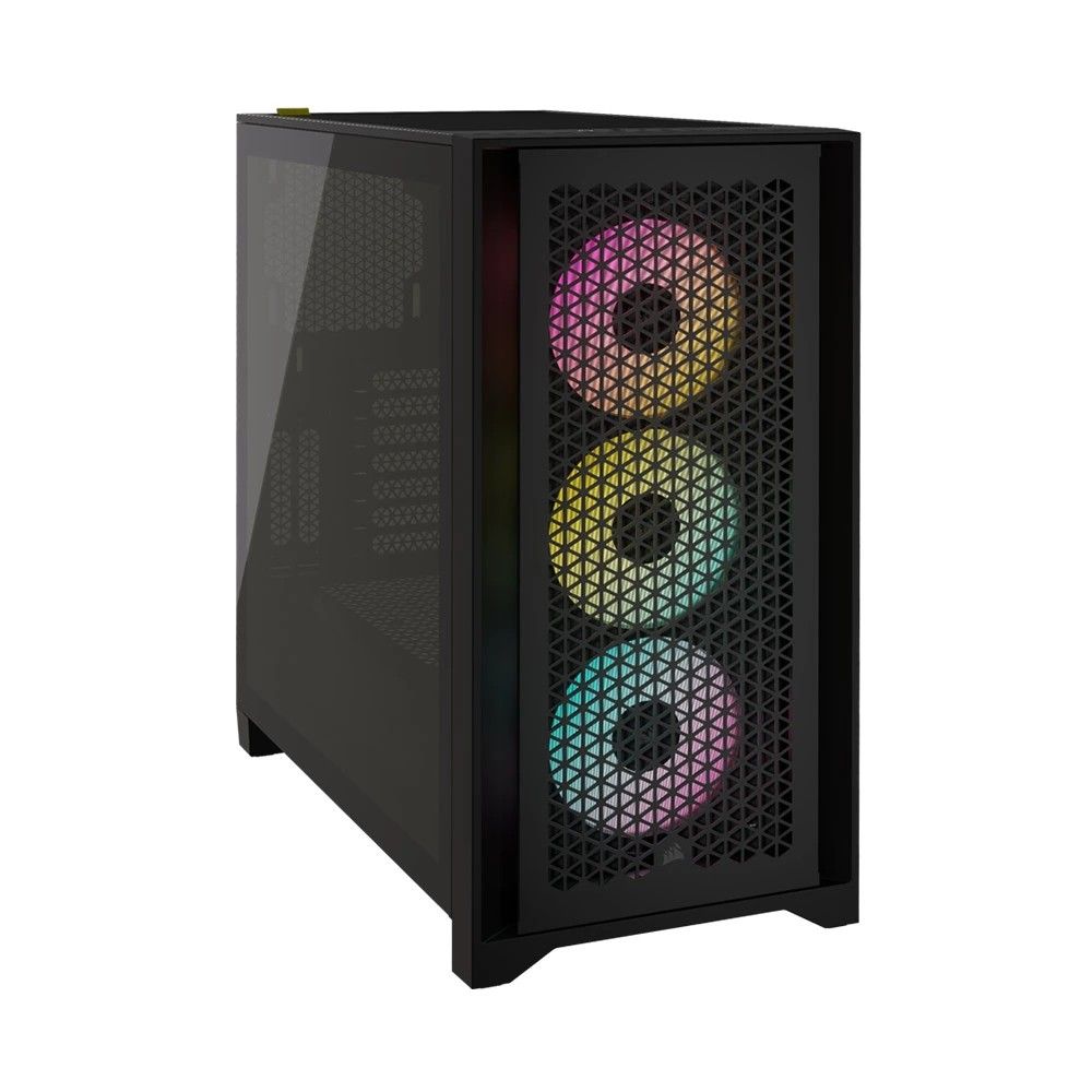 Vỏ máy tính Corsair iCUE 4000D RGB Airflow, Black - CC-9011240-WW