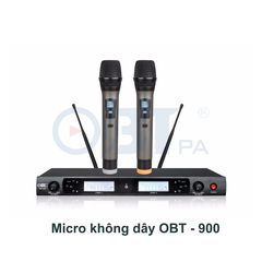 Micro không dây cầm tay OBT Pro PA900