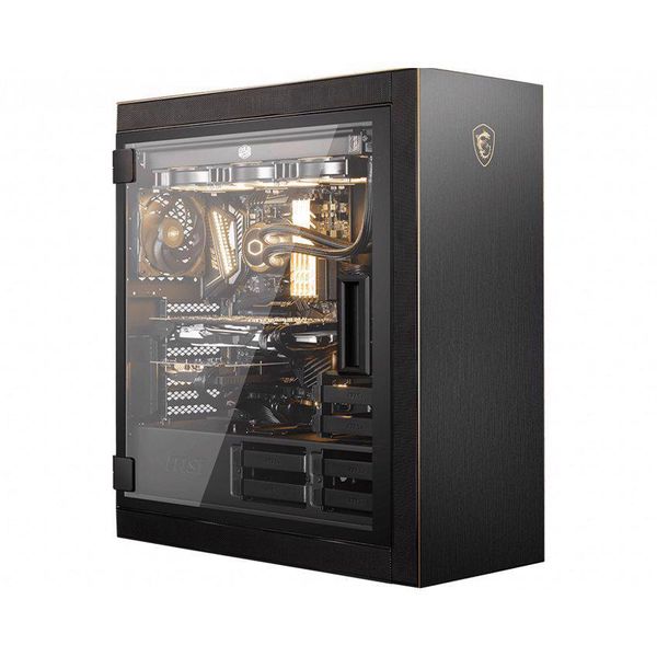 Case MSI MPG SEKIRA 500G Tempered Glasses Aluminum chassis (Mid Tower/Màu Đen)