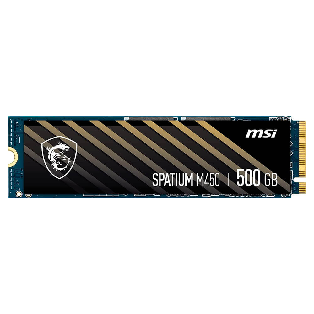 MSI SPATIUM M450 500GB – NVMe PCie Gen 4.0 x4 M.2 SSD