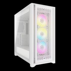 Vỏ máy tính Corsair iCUE 5000D RGB Airflow, True White - CC-9011243-WW