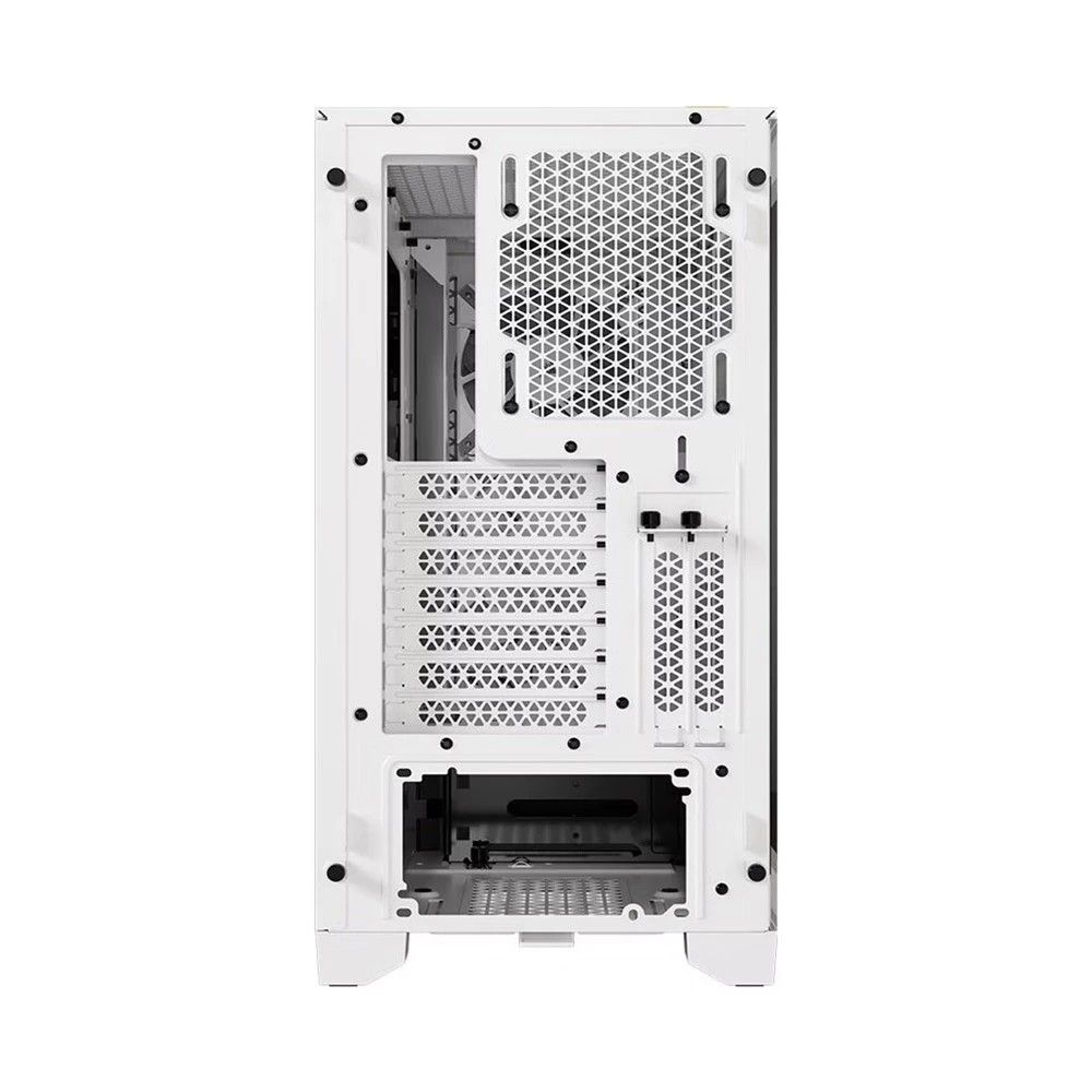 Vỏ máy tính Corsair iCUE 4000D RGB Airflow, True White - CC-9011241-WW