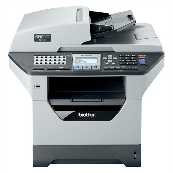 Máy in Laser đen trắng Đa chức năng Brother MFC-8880DN (in mạng, scan, copy, fax, đảo giấy)