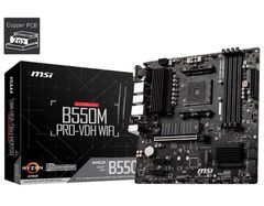 Mainboard MSI B550M PRO-VDH WIFI (AMD B550, Socket AM4, m-ATX, 4 khe RAM DRR4)