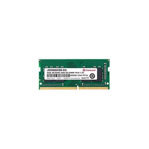 Ram Transcend 8GB JM DDR4 2666Mhz SO-DIMM 1Rx16 (1Gx16)x4 CL19 1.2V (JM2666HSG-8G)