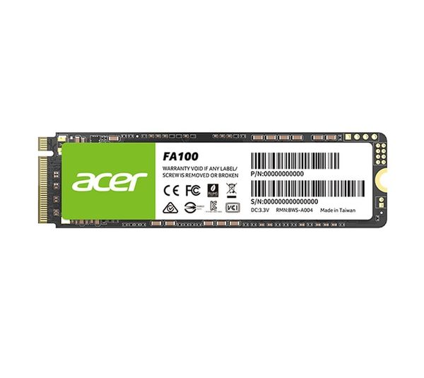 Ổ cứng ACER SSD FA100 NVMe PCIe 512GB 3200MB/s & 2200MB/s