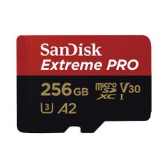Thẻ Nhớ MicroSDXC SanDisk Extreme Pro V30 A2 256GB 170MB/s (SDSQXCZ-256G-GN6MA)