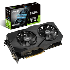 Card màn hình ASUS Dual GeForce RTX 2060 6G EVO 6GB GDDR6 DUAL-RTX2060-6G-EVO