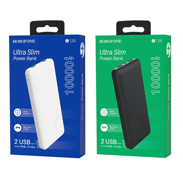 Pin sạc dự phòng BOROFONE Untra Slim 10000 mAh