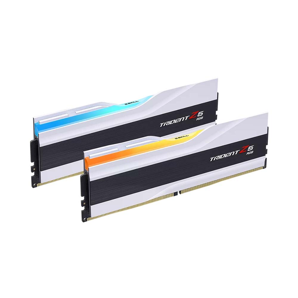 Ram PC G.SKILL Trident Z5 RGB 64GB 6400MHz DDR5 (32GBx2) White F5-6400J3239G32GX2-TZ5RS