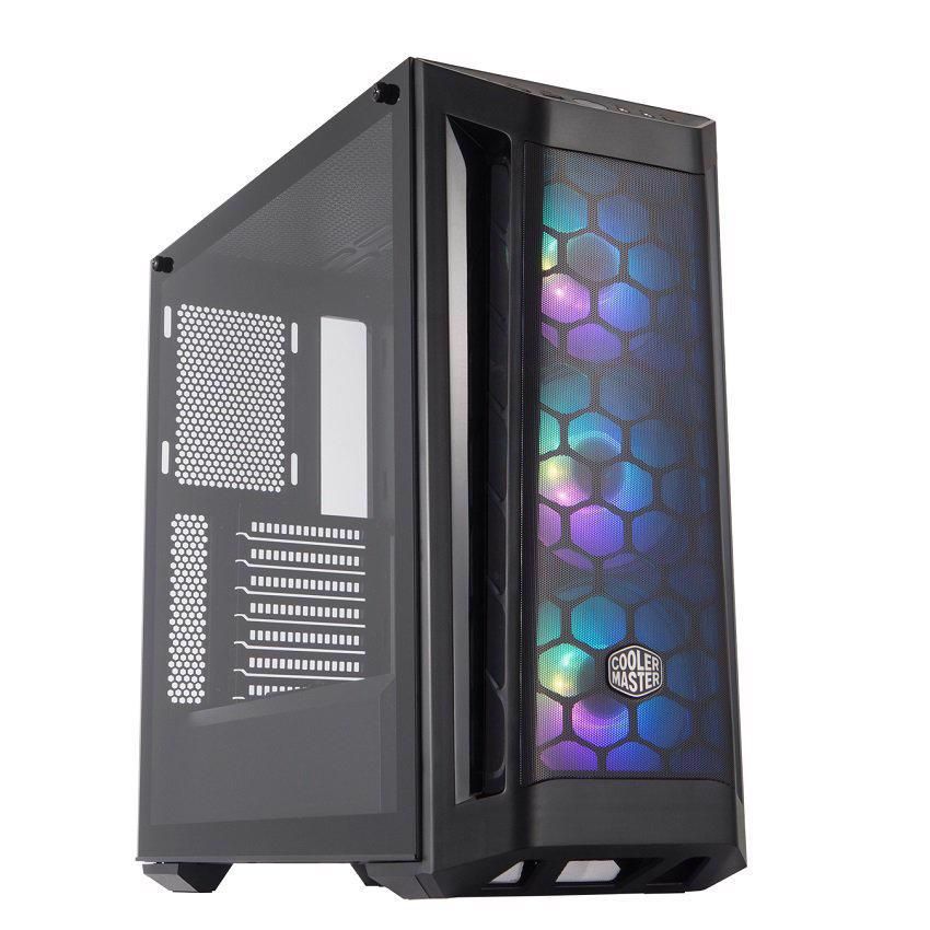 Case Cooler Master MasterBox MB511 ARGB (Mid Tower/Màu đen/Led ARGB/Mặt lưới)