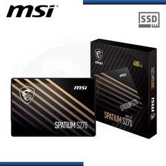 SSD MSI SPATIUM S270 2.5 inch Sata 3 (Read/Write 500/450 MB/s, 3D Nand)