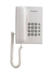 Điện thoại bàn Panasonic KX TS500 (Trắng)