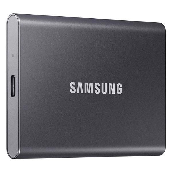Ổ Cứng Di Động SSD Samsung T7 Portable 1TB 2.5 inch USB 3.2 đen (Đọc 1050MB/s - Ghi 1000MB/s) (MU-PC1T0T/WW)
