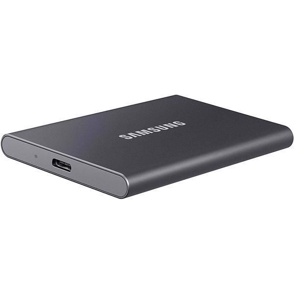 Ổ Cứng Di Động SSD Samsung T7 Portable 2TB 2.5 inch USB 3.2 đen (Đọc 1050MB/s - Ghi 1000MB/s) (MU-PC2T0T/WW)