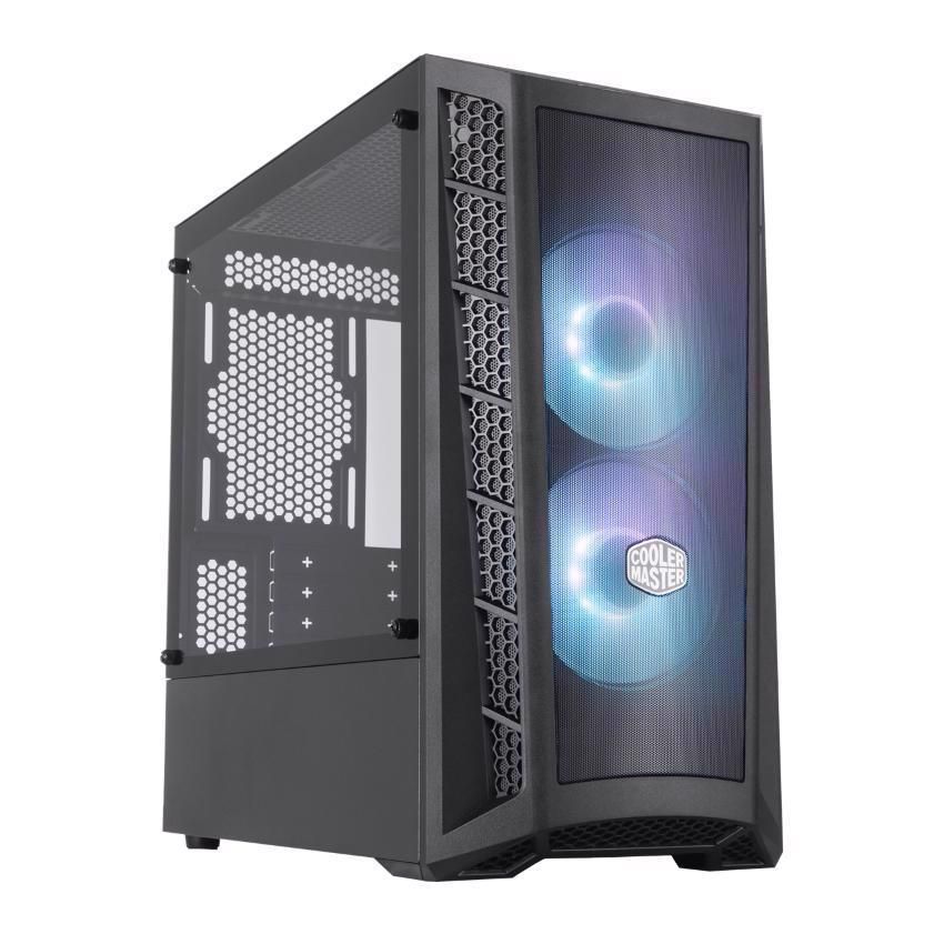 Case Cooler Master MasterBox MB311L ARGB controller (Mini Tower/Màu đen/Led ARGB/Mặt lưới)