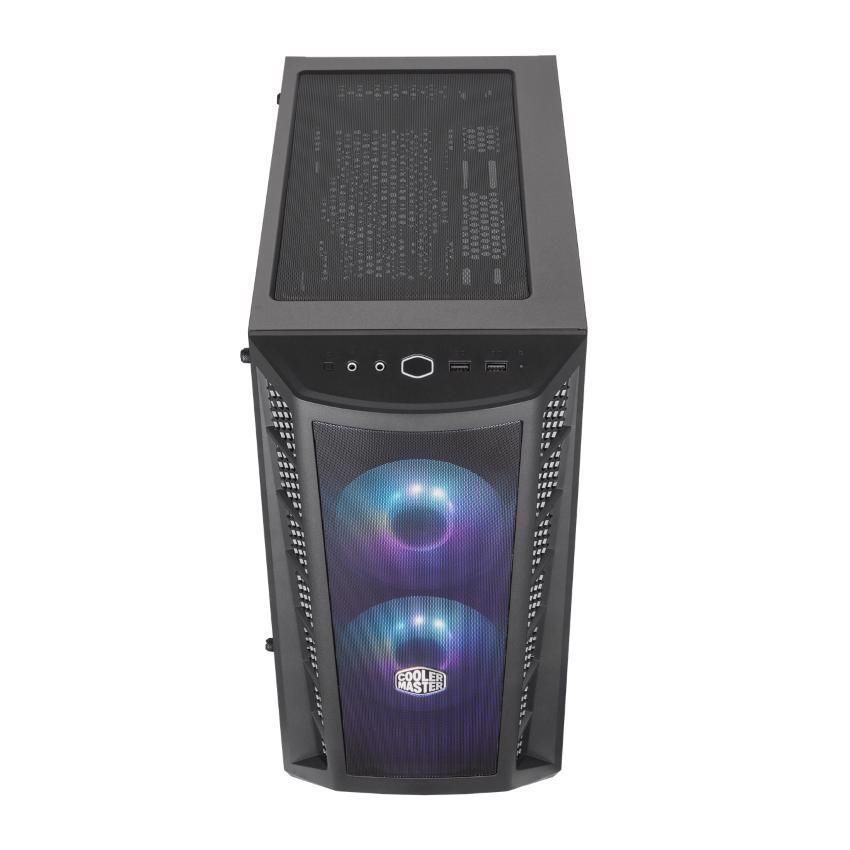 Case Cooler Master MasterBox MB311L ARGB controller (Mini Tower/Màu đen/Led ARGB/Mặt lưới)