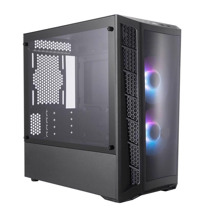 Case Cooler Master MasterBox MB320L ARGB controller (Mini Tower/Màu đen/Led ARGB/Mặt Mica)