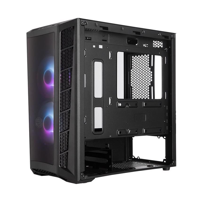 Case Cooler Master MasterBox MB320L ARGB controller (Mini Tower/Màu đen/Led ARGB/Mặt Mica)