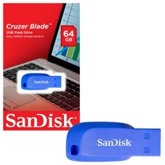 USB 2.0 Sandisk Cruzer Blade CZ50 64GB (SDCZ50C-064G-B35BE)
